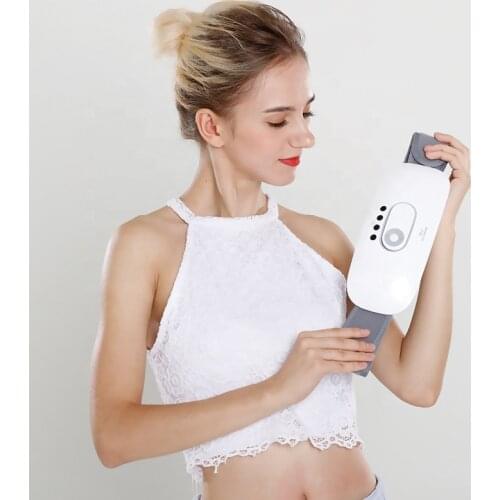 Waist shiatsu electrical Air Pressure Pulse slim vibrating belt massager Lumbar Pain Relief Lower Back Pain Rechargeable