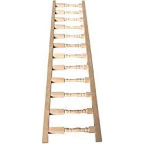 1:12 Dollhouse Miniature Furniture Fence Handrail House Mini Fence Decoration Accessories