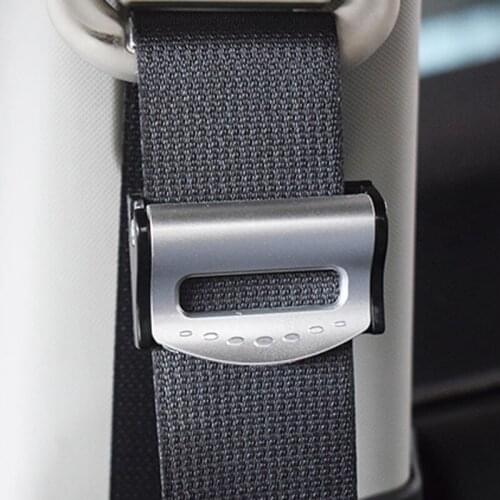 2Pcs Universal Car Safety Belt Clip For SUBARU Xv Forester 2016 impreza outback sti legacy VW POLO PASSAT JETTA GOLF Skoda