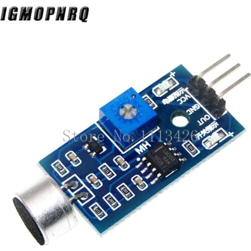3pin Voice Sound Detection Sensor Module Intelligent Smart Vehicle Robot Helicopter Airplane Aeroplane Car for DIY KIT