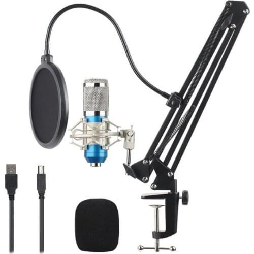 BM700/BM800 Recording Microphone Professionnel microfone Adjustable 192/24bit USB Microphone Kit for Singing karaoke microfono