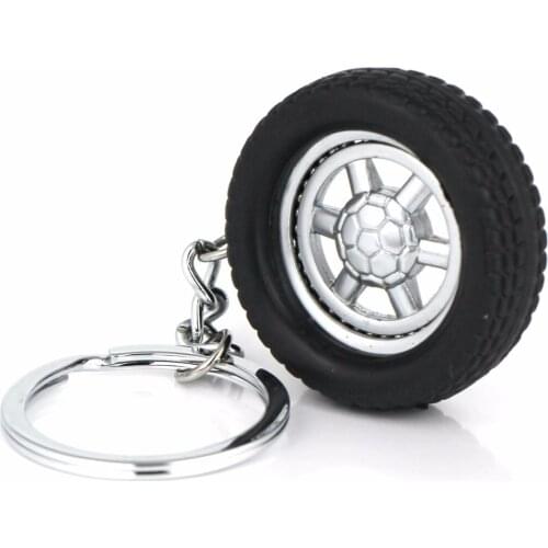 10pcs/lot wheel rim tire keychain key ring hub tyre key chain key holder high quality portachiavi chaveiro llaveros hombre
