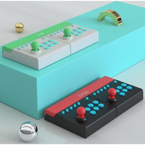 For Nintendo Switch Console Double Rocker Switch Lite Arcade Rocker Controller Plug And Play With Continuous Fire