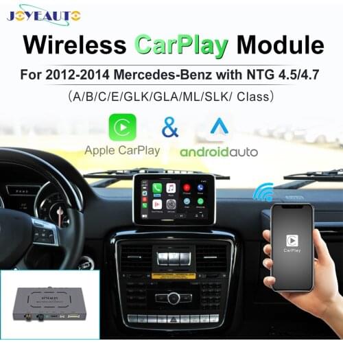FOR 2012-2014 Mercedes Benz with NTG 4.5/4.7A/B/C/E/GLK/GLA/ML/SLK/class Apple module Android Mirror CarPlay Android Auto ai box