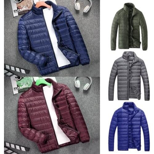 Faroonee Men's Short Down Jackets
