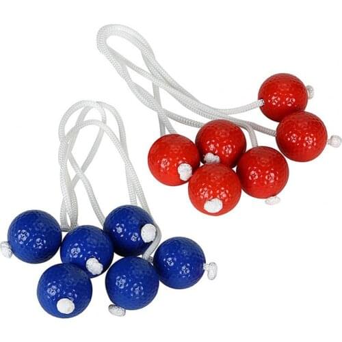 12Strips/2 Packs Golf Ball Crack Proof Wear Resistant PE Golf Practice Stringing Ball for Adult Backyard Games Golf Ball