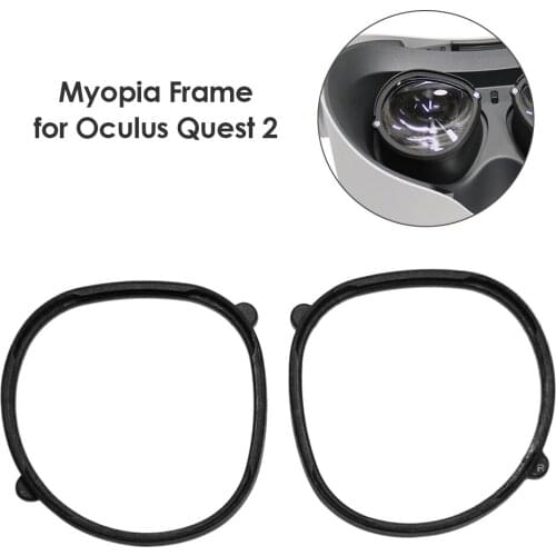 For Oculus Quest 2 VR Glasses Magnetic Eyeglass Anti-Blue Lens Frame Clip Lens Protection For Oculus Quest2 VR Accessories 2PCS
