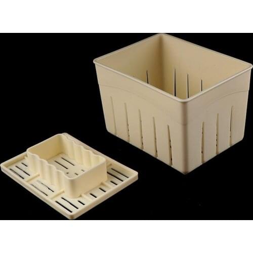 Tofu Box Mould DIY Plastic Homemade Tofu Maker Press Mold Kit Tofu Maker Box