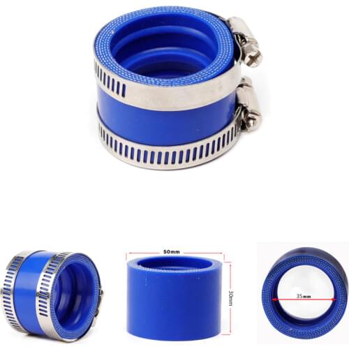 Motorcycle Rubber Adapter Inlet Intake Pipe For For Mikuni PWK Koso OKO Keihin Carburetor