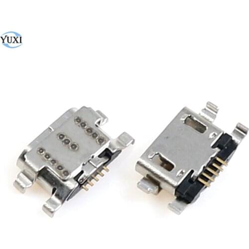 YuXi 10pcs Micro USB Charging Port Socket USB Dock Connector For Amazon Fire HD 10 SL056ZE 7th Gen