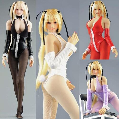 1/6 Scale Female Soldier Accessories Girl Mini Skirt Uniform Pleated Plaid Dress Fit 12'' Female Action Figure