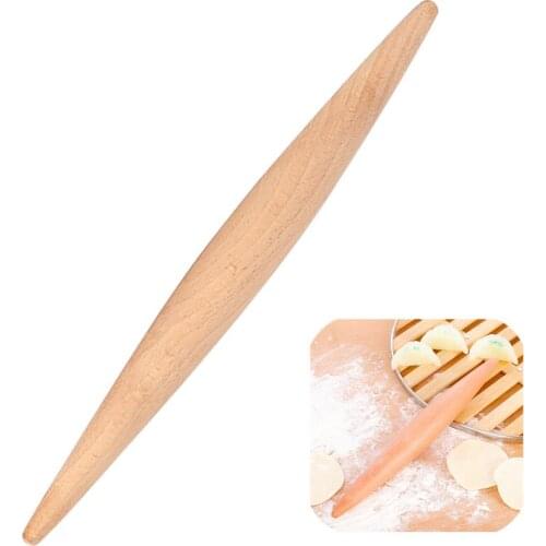1pc Wooden Rolling Pin Creative Portable Wooden Dough Roller Pastry Roller DIY Baking Tools Accessories For Kitchen