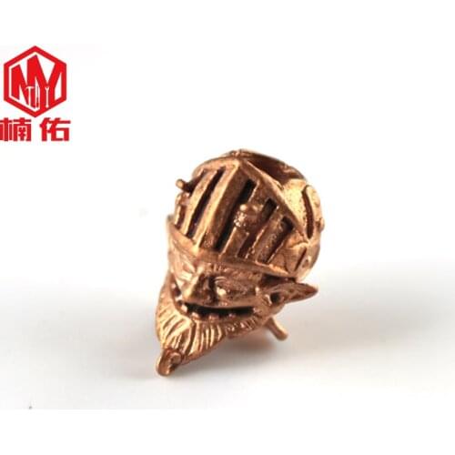 1 Piece Of Various Styles Optional EDC Paracord Brass Knife Bead Survival Bracelet DIY Decoration