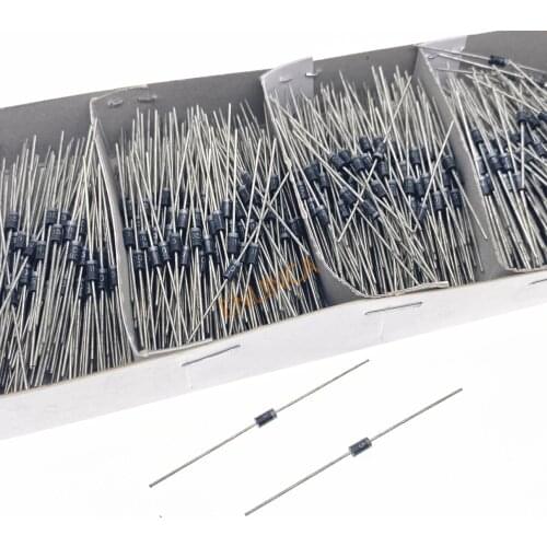 100PCS 1N4007 4007 1A 1000V DO-41 High quality Rectifier Diode IN4007 1n4007