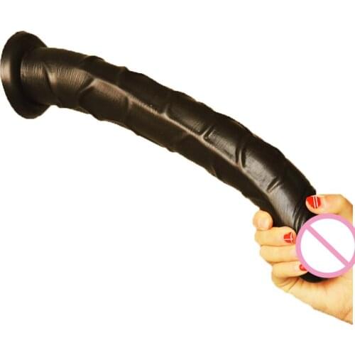 13.2inch Realistic Dildo Ultra Long Artificial Penis Anal Plug Vaginal Stimulate G-spot Sex Toys For Women Lesbian Masturbation