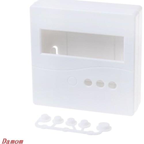 86 Plastic Project Box Enclosure Case for DIY LCD1602 Meter Tester With Button Damom
