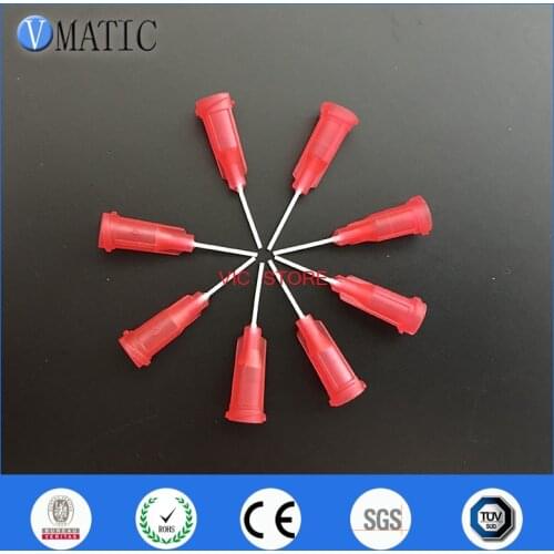 Free Shipping 100Pcs Luer Lock 1/2'' Inch 25G PP Flexibility Flexible Glue Dispensing Needle Tips
