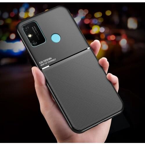 Frosted Leather Magnetic Holder Cover For Huawei Honor X10 8X Max 9X 20 20i 20s 10i 8 9 10 30 30i 30s 9A 10X Lite Play 3 4T Pro