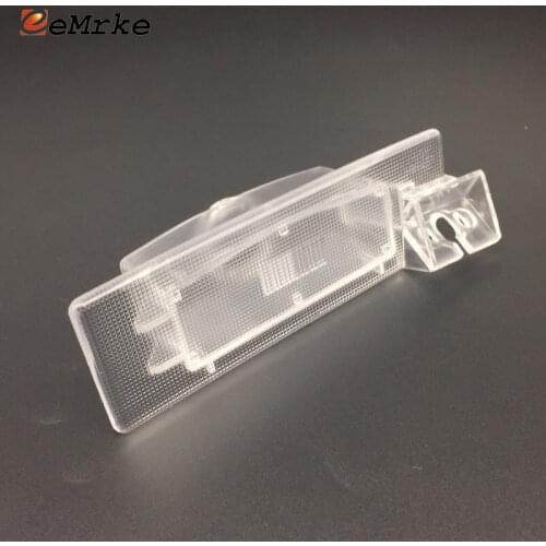 EEMRKE Car Rear View Camera Bracket License Plate Lights Housing Mount for Kia Ceed Cee'd 2012