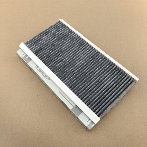 1Pcs Active carbon auto cabin air filter element suit for Mercedes Benz W169 W245 B180 B200 A180 A200 OEM NO A1698300218