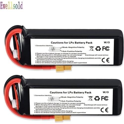 Ewellsold 11.1V 2200Mah 3S Li-po Battery XT60 Plug/charger For 250 250-Z-26 R/C Qudcopter Helicopter Drone 11.1 V 2200 MAH
