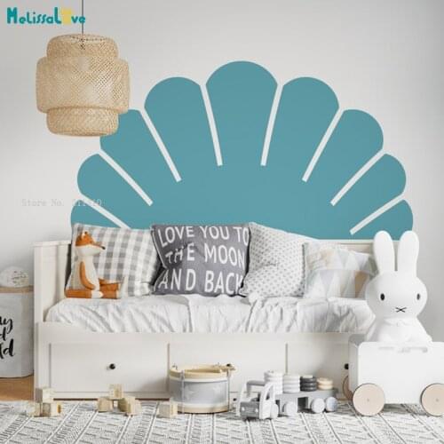 Lovely Flower Arch Wall Sticker Nursery Kids Baby Girls Room Bedside Decoration Decals Boho Removable Murals YT6157