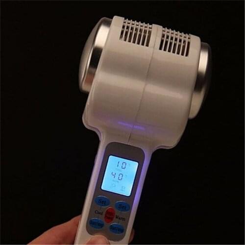 Powerful Ultrasonic Face Lift Skin Care Vibrate Massager Cleaner Wrinkle Remover Facial Beauty Massager Hot and Cold Hammer