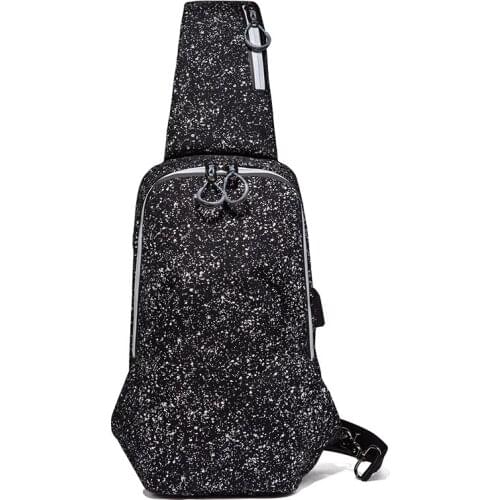 Mens and womens general chest bag outdoor leisure travel multifunctional waist bag single shoulder straddle bag small Satchel