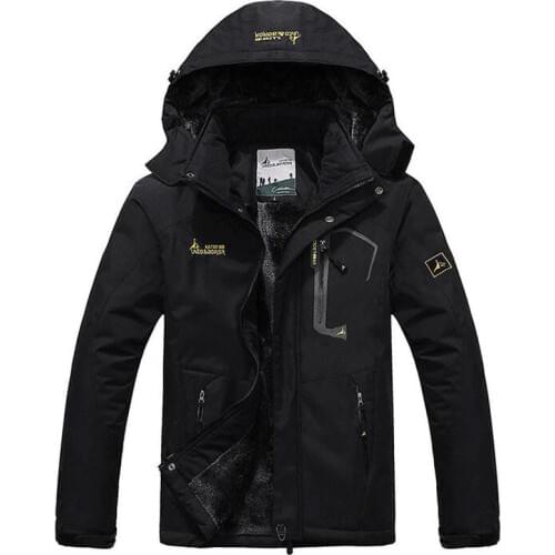 Jaqueta masculina Thick Winter Jacket Men Windproof Hood Parka Mens Jackets and Coats Mens Outwear Windbreaker Parkas Overcoat