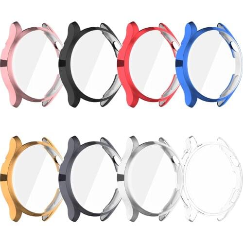 TPU Soft Silicone Full Coverage Case Screen Protector Case Shell Edge Frame For Huawei Watch 3 Protective Bumper Cover Accessory