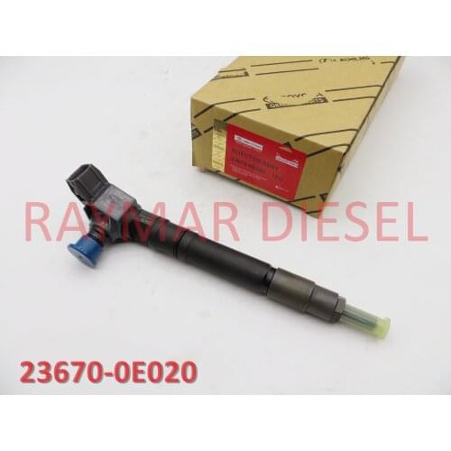 Genuine piezo fuel injector 295700-0560 for 2GD-FTV 2.4L 23670-0E020, 23670-09430, 23670-11020, 23670-19025