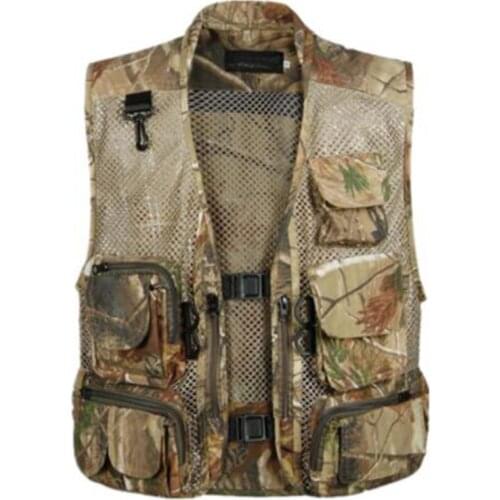 New Vest Men Special Forces SWAT Military Tops Mesh Vest Quick Dry Hunter Fisherman Field Photography Camouflage Clothes