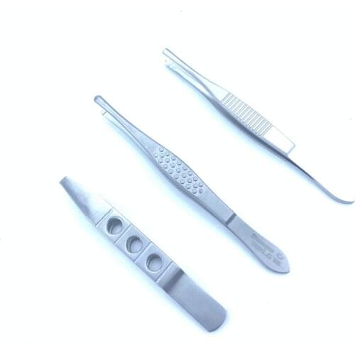 Ophthalmic Eyelash curler Stainless steel cilia forceps long 90mm ophthalmic eye tools