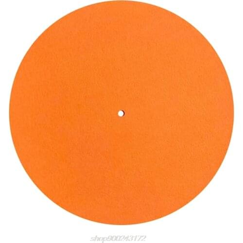 Turntable Mat Slipmat Audiophile 12'' in Platter Vinyl Record Players Anti-Vibr J19 21 Dropship