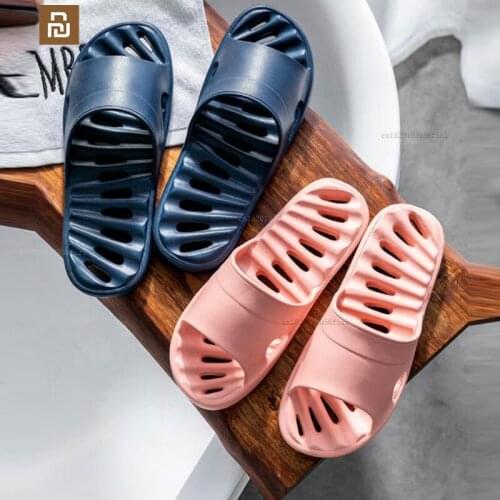 Xiaomi mijia couple home slippers men and women leaking bathroom bath non-slip wear-resistant sandals and slippers
