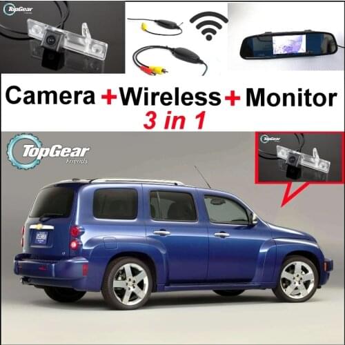 3in1 Special WiFi Camera + Wireless Receiver + Mirror Monitor Parking System For Chevy Chevrolet Estate Exclusive HHR JOY
