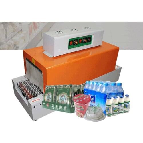 PVC /POF /PP Heat Shrinkable Film Sealer Automatic Blister Machine Retractable Shrink Film Heat Sleeve Plastic Packaging Machine