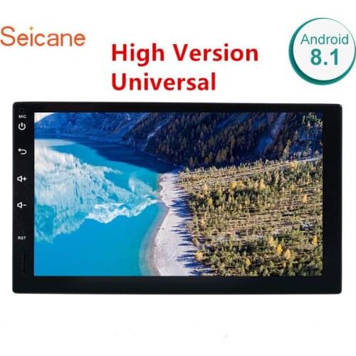 High Version Universal 2Din Android Car Multimedia player gps for NISSAN TOYOTA KIA VW Hyundai Suzuki Honda RAV4 YARIS COROLLA