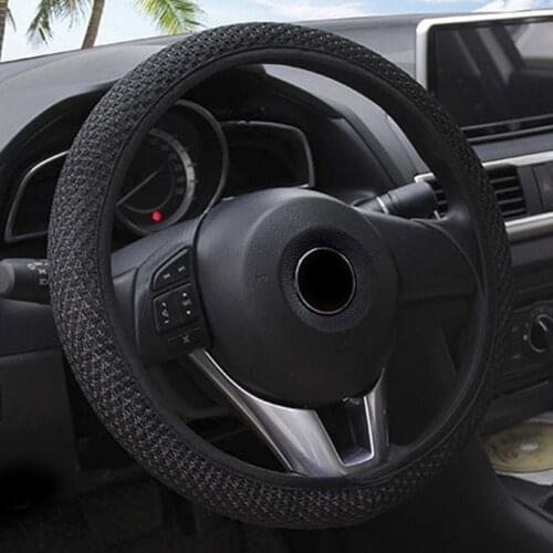 Universal Car Steering Wheel Cover Elastic Automotive Inner Steering Ring Car Without Cover Handle Sleeve Wheel Wear-resist K0R1
