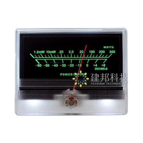 VU Meter DB Level Header Audio Preamp Power Amplifier Chassis Backlight TN-90