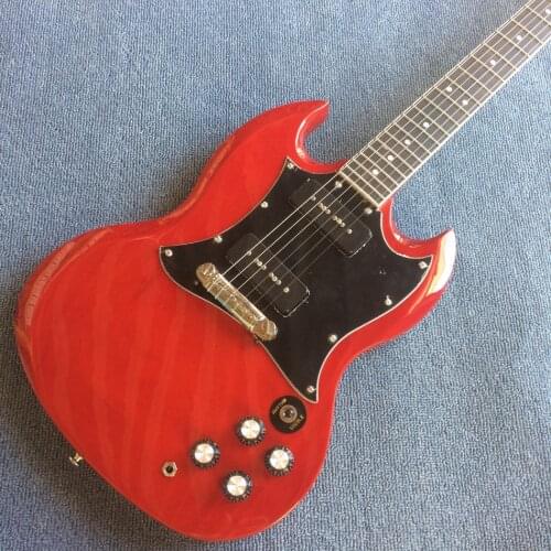 High quality Rosewood fingerboard with Dots inlays, P90 pickups electric guitar, Free shipping180904