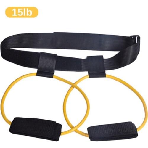 High Quality Fitness Booty Belt Latex Resistance Bands Loop For Butt Legs Muscle Training Adjust Waist Pedal Exerciser