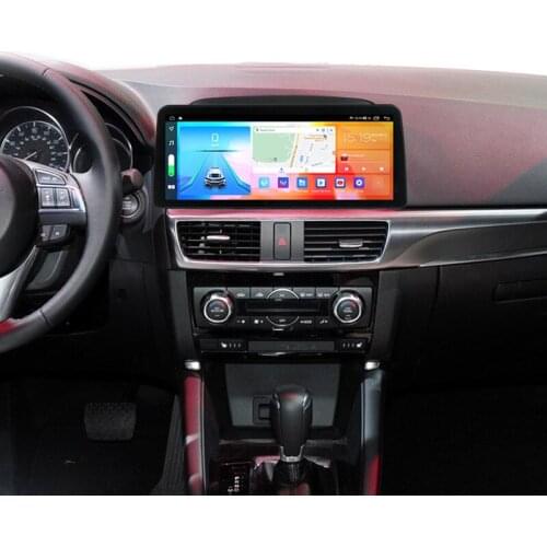 12.3" Octa core QLED Car radio For Mazda CX5 CX-5 CX 5 2014 2015 2016 wireless carplay gps player RAM 6GB ROM 128GB WIFI 4G LTE
