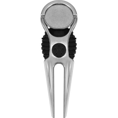 Zinc Alloy Golf Club Ball Putting Divot Fork Lawn Marker Lightweight Repair Tool Golf Club Ball Putting Divot Fork