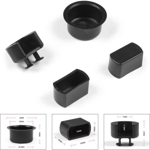 For Dodge Ram for Ford F Series Trucks Tailgate Hinge Pivot Bushing Insert Kit ABS Door Hinge Bushings