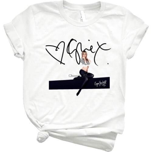 Kylie Minogue Body Language 26 TShirt for Boys Women Vintage Customize Trending Unisex Shirt for Men