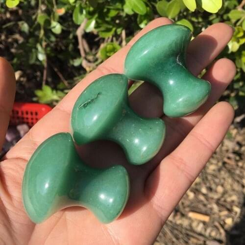 Natural crystal Aventurine Gua Sha Board Massage Scraper guasha Plates Slimming Guasha For Back Arm Body Care Massage Tool