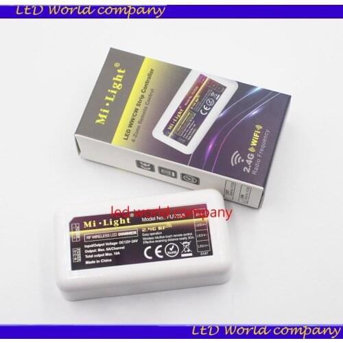 Mi.light FUT036 2.4G Wireless 10A Wifi Compatible Brigtness Adjustable Dimmer Controller for Single Color LED Strip light