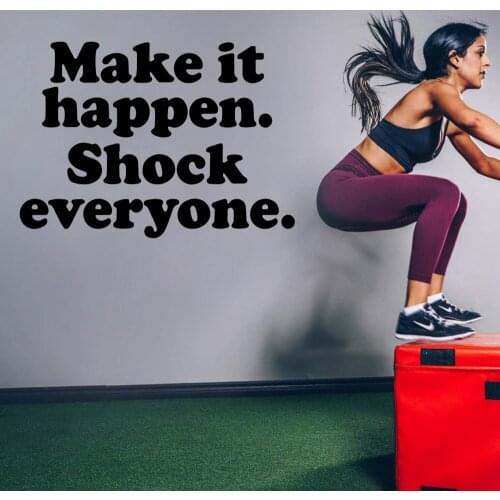 Cartoon GYM Wall Stickers Animal Lover Home Decoration Accessories For Home Decor Living Room Bedroom Decoration Accessories