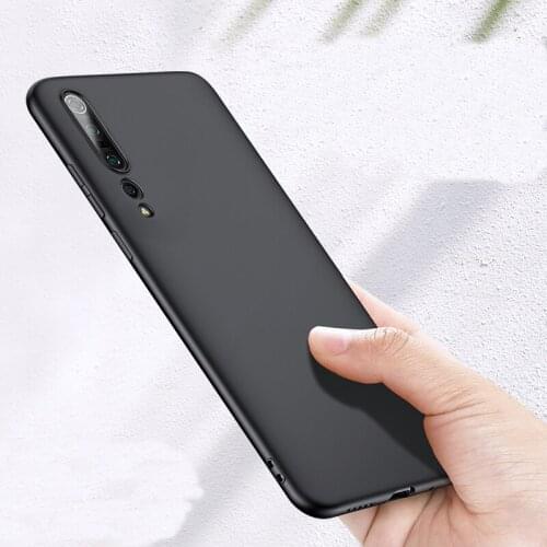 Soft Silicone Matte Phone Bumper Fitted Case For Xiaomi Mi 10 Pro Case Mi Note 10 Pro Case